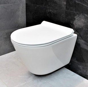 Унитаз DUSEL TERI подвесной DWHT10202330 с сиденьем Soft Close дюропласт