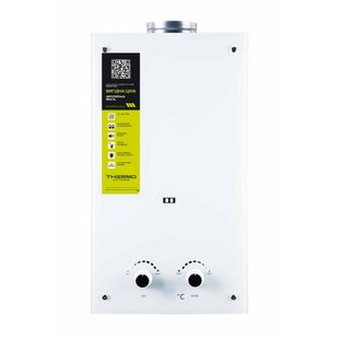 Колонка газовая дымоходная Thermo Alliance JSD20-10GE 10 л панель из стекла White JSD2010GEWHITEGLASS