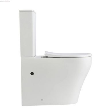 Унітаз підлоговий Qtap Virgo Ultra Quiet QT18226092AW з бачком і сидінням Soft Close