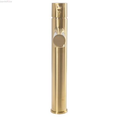 Смеситель для раковины (умывальника) REA TESS L.GOLD MAT золотой высокий REA-B5660