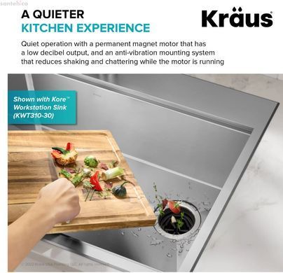Измельчитель пищевых отходов Kraus KWD210-75MGR