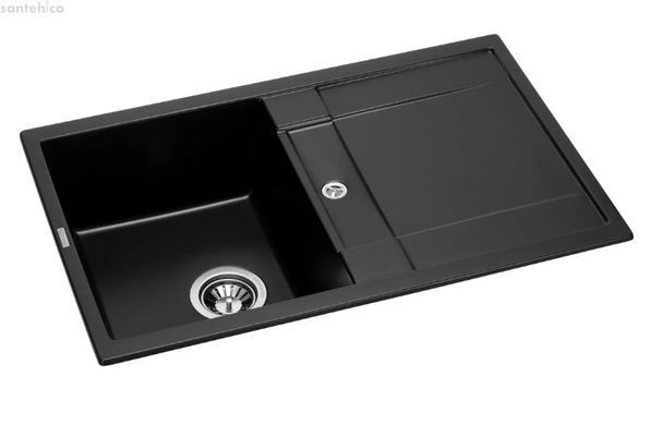 Кухонна мийка GRANADO Valencia Black shine 0701