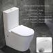 Унітаз підлоговий Qtap Virgo Ultra Quiet QT18226092AW з бачком і сидінням Soft Close