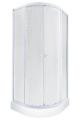 Душова кабіна Qtap Presto 90x90 (Профіль - білий, скло - матове) WHI1099AP5