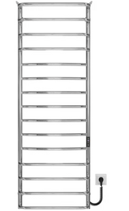 Рушникосушка електрична Deffi Юність 500x1500 хром C.YU.150.50.15.E.C.R.1 права
