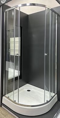 Душевая кабина Veronis 90х90 (Профль - хром, стекло - прозрачное) KN-15-00 с поддоном