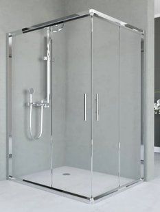 Душевая кабина Veronis Unimar 120x80 (Профиль - хром, стекло - прозрачное) без поддона