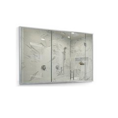 Зеркало для ванной Devit ART цвет алюминия 800*600 6032140