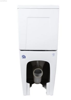 Унитаз напольный Qtap Tern Ultra Quiet QT17226003AW с бачком и сиденьям Soft Close
