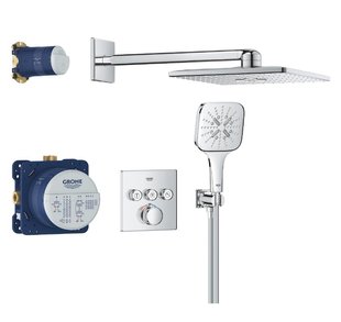 Душевая система скрытого монтажа Grohe Grohtherm SmartControl хром 34864000