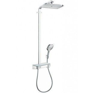 Hansgrohe Raindance Select E 360 1jet ST Showerpipe EcoSmart 27287400