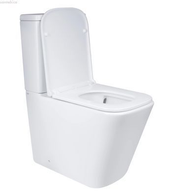 Унитаз напольный Qtap Tern Ultra Quiet QT17226003AW с бачком и сиденьям Soft Close