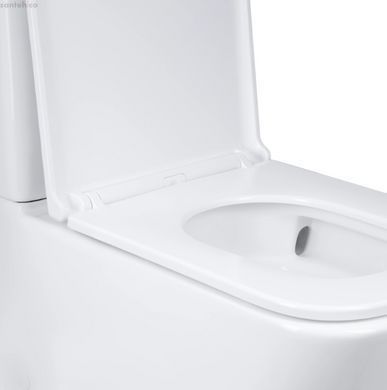 Унитаз напольный Qtap Tern Ultra Quiet QT17226003AW с бачком и сиденьям Soft Close