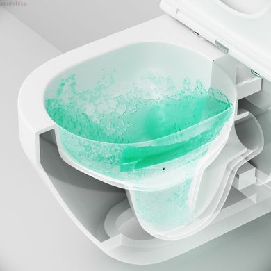 Унітаз підвісний Am.Pm Spirit V2.0 AquaSpin CSB1900SC із сидінням Soft Close