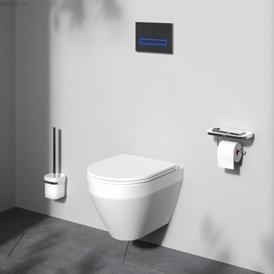 Унітаз підвісний Am.Pm Spirit V2.0 AquaSpin CSB1900SC із сидінням Soft Close