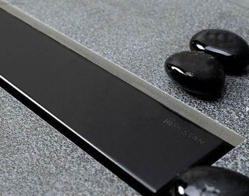 Душовий канал Pestan Confluo Frameless Line 850 мм 13701322 з чорною матовою решіткою