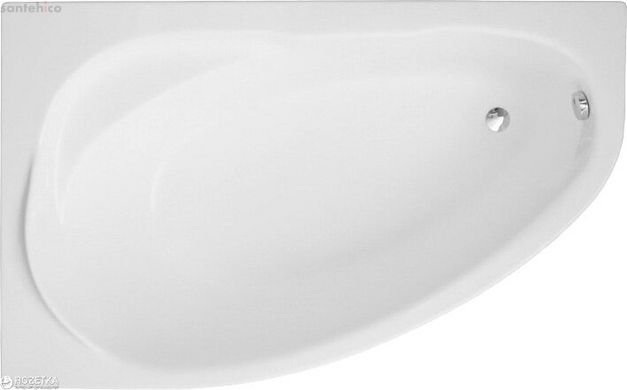 Акрилова ванна Polimat Marea 160x100 L 00534 Біла, ліва + ніжки