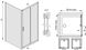 Sanplast Душевая кабина Sanplast квадратная 90 см серебристый блестящий профиль матовое стекло KND2/TX5-90-S sbCR