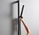 Душевой гарнитур Hansgrohe Pulsify S 100 1jet EcoSmart чёрный матовый 24372670