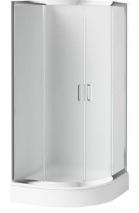 Душевая кабина Deante Funkia 90x90 см (Профиль - хром, стекло - матовое) KYP 651К