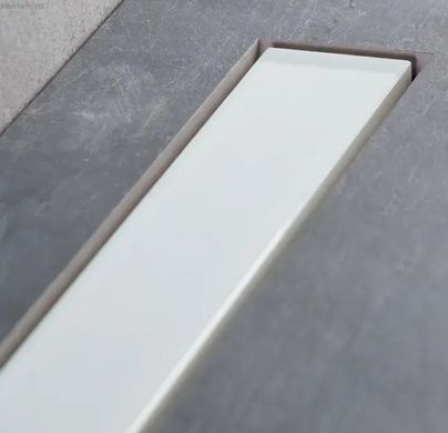 Душовий канал Pestan Confluo Frameless Line 950 мм 13701216 з решіткою, біле скло