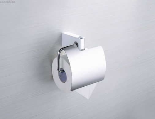 Тримач для туалетного паперу з кришкою Yacore Fab (ABS білий), F3111WC
