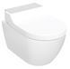 Унітаз біде навісний Geberit AquaClean Tuma Comfort білий/KeraTect, декор. панель - білий глянець 146.290.11.1 з електронним сидінням