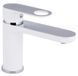 Смеситель для раковины Qtap Jay белый/хром QTJAY270CRW45551