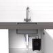Змішувач для кухні Fabiano FKM 9840 Inox нержавіюча сталь 8231.409.1650 під фільтровану воду