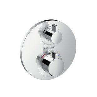 Hansgrohe Термостат с запорным вентилем Ecostat E, СМ Hansgrohe Ecostat S 15757000