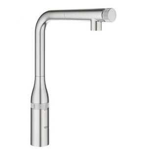 Змішувач для кухні Grohe Essence SmartControl з висувною лійкою хром матовий 31615DC0