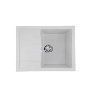 Кухонная мойка из искусственного камня Kroner KRP Komposit GRA-6550 CV027411