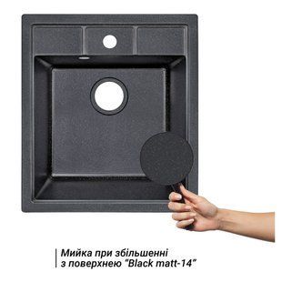 Кухонна мийка Lidz 460х515 / 200 BLM-14 (LIDZBLM14460515200)