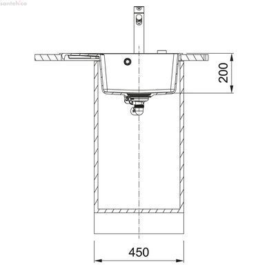 КУХОННА МИЙКА FRANKE CENTRO CNG 611-62 TL ОНІКС 114.0630.463