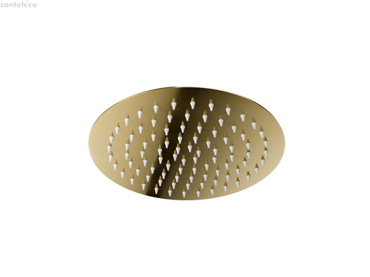 Душовий гарнітур прихованого монтажу Corsan LUGO GOLD + BOX золото з термостатом Z03TGL
