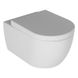 Унітаз підвісний безободковий Quarter Bath Deep з кришкою Standart, білий 70DE03054.00.1_30SCD.01WG