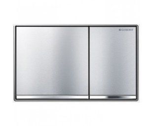 Смывная клавиша Geberit Sigma 60 шлифованный хром 115.640.GH.1