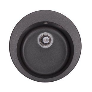 Мийка VITORIA black shine (D=510mm.) 101