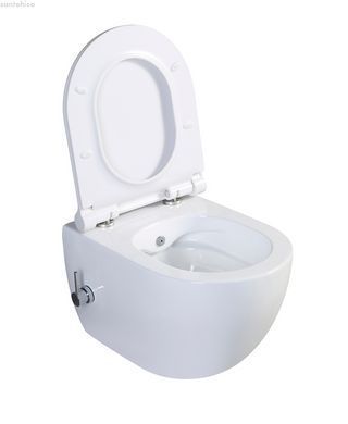 Інсталяція Geberit Duofix 458.103.00.1 + Унітаз підвісний з функцією біде Mixxus Premium Ellipse-1301-R MP6659 із сидінням Soft Close