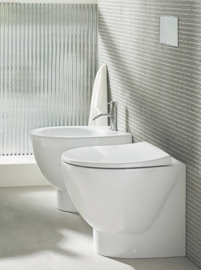 Унитаз приставной Catalano Italy NewFlush белый глянцевый 1VPECORIT00 с сиденьям Soft Close