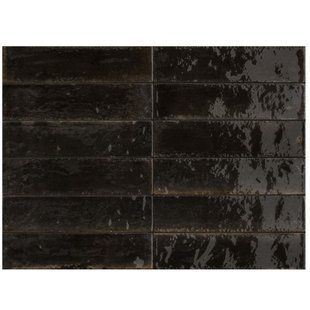 Плитка Marazzi Lume Black 6х24 см