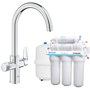 Змішувач для кухні Grohe Blue Pure StartCurve MO55030592 з фільтром Ecosoft