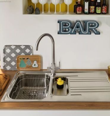Змішувач для кухні Franke Lina Clear Water хром 120.0730.806 під фільтровану воду