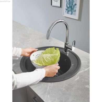Кухонная гранитная мойка Grohe EX Sink 31656AT0 K200 Ø 510