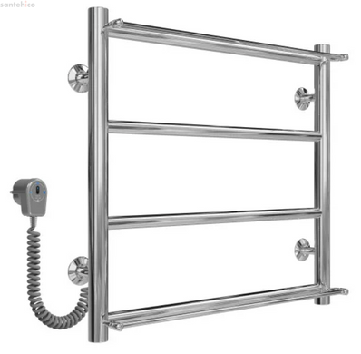 Рушникосушка електрична Deffi Ladder 400x500 хром C.LK.50.40.4.E.C.L.5 ліва