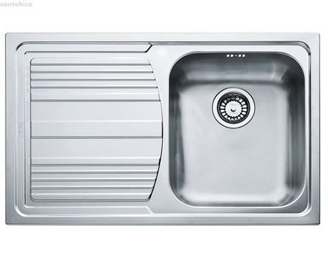 Кухонна мийка нерж. LLX 611-79 полірована ліва Franke 101.0381.806