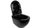Унітаз підвісний NEWARC Modern Rimless 3823B NEW з сидінням Soft Close дюропласт чорний