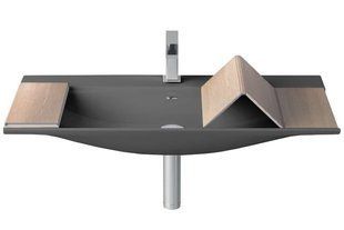 Керамічна раковина 90 см Artceram the One, grey olive (THL002 15; 00)