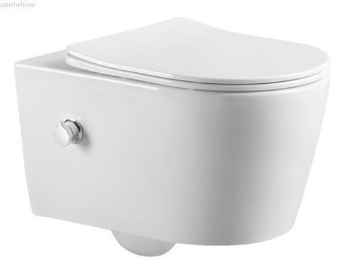 Инсталляция Grohe Rapid SL 38721001 3 в 1 + Унитаз подвесной с функцией биде ASIGNATURA Simple Bend 37852805 с сиденьем Soft Close