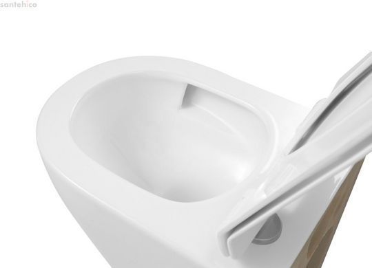Інсталяція Geberit Duofix 458.103.00.2 з клавішею Delta30 + підвісний унітаз Imprese Dobry Twist c06802203 із сидінням Soft Close
